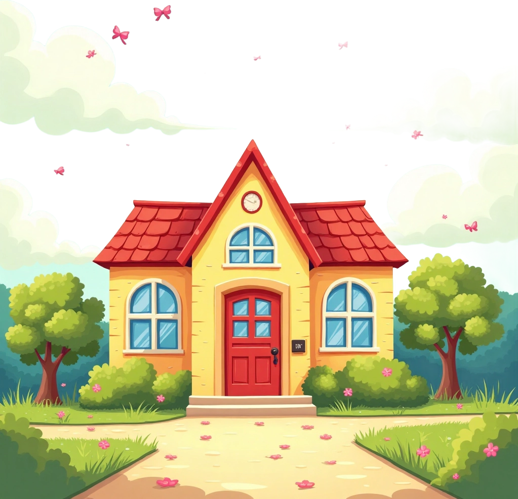 Charming Cottage in Spring